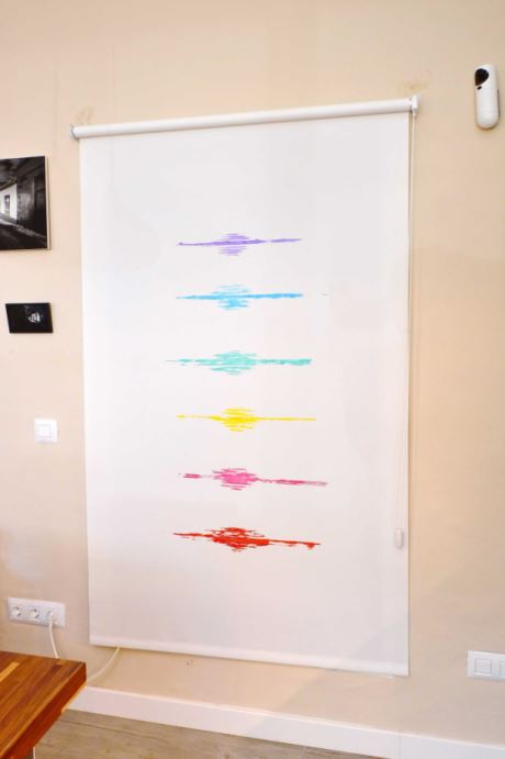 EG Wohnkche verdecktes Gerteregal