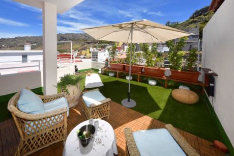 Dachterrasse mit Aussenkche