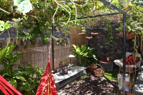 romantischer Innenhof