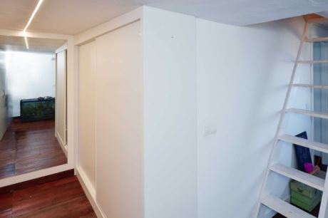 OG Ankleide, Treppe zum Alkoven