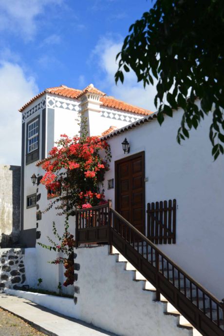 Aufgang zum Wohnbereich im OG