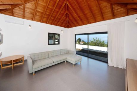 Wohnzimmer mit Meerblick