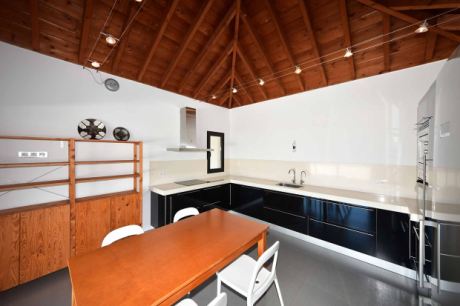 Essk�che mit Meerblick