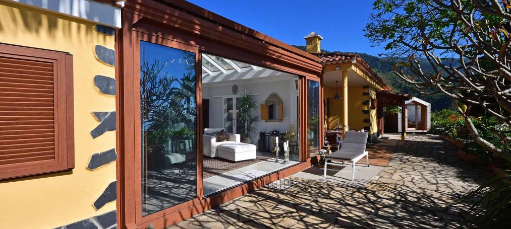 Sehr sch�n gestaltete Villa mit Atlantikblick in Bre�a Alta 